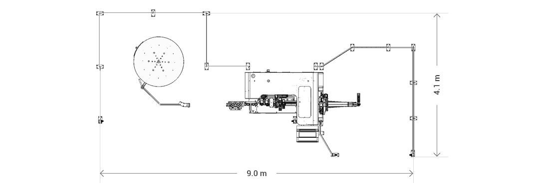 4-RUNNER H1 -&nbsp;Basic machine layout