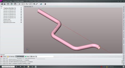 Program directly on the machine and import the work done in the office