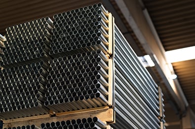 Stock of laser machined tubes