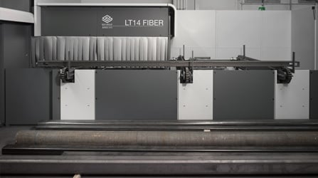 Chain discharge on Lasertube LT14 FIBER