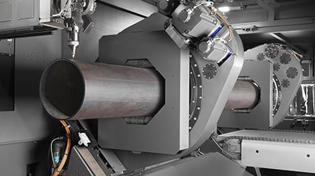 Bar end cutting in “zero scrap” mode