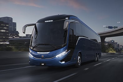 Bus produced with BLM GROUP tube laser machines