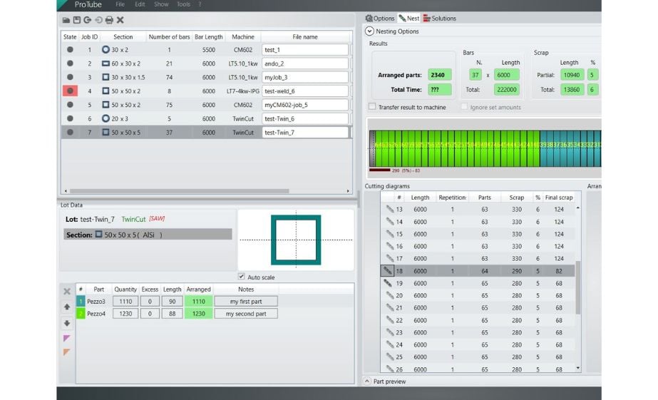 Planning and remote monitoring of batches to be made