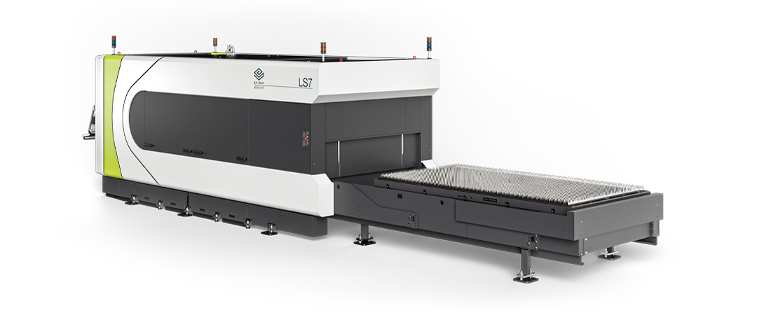 Pallet changer for a laser metal cutting system 